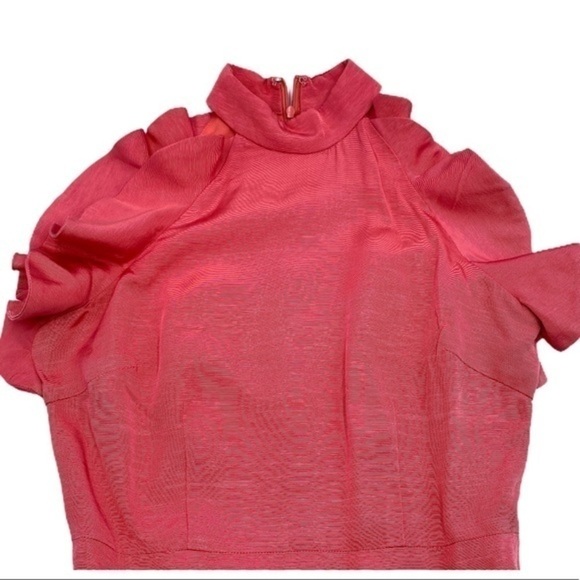 Elliatt Revolve Chord Dress Clementine Cocktail Tea Party Wedding Pink Coral NWT - Picture 11 of 16